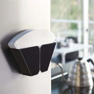 V60 magnet za hladilnik Osnovna škatla police za papir za filter filtra za kavo za enostavno shranjevanje