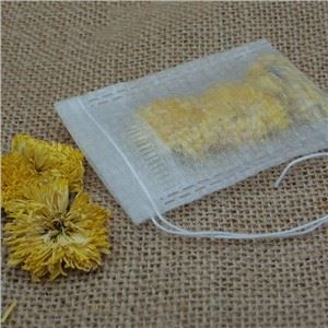60 X80mm Biorazgradljiva PLA ne-ročna enojna vrvica prazna čajna torba